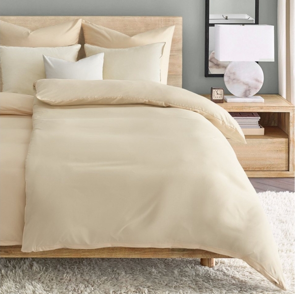 Topfinel Bettwäsche 135x200cm, Seersucker Bettwäsche-Sets, bügelfrei, allergiker, kühlende, 100% Mikrofaser, 3 teilig, Pflegeleicht, kuschelig, weich, Winter Sommer Herbst bedding set