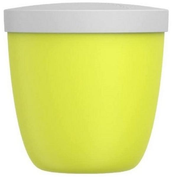 Mepal Snackpot Ellipse Limited Edition Lemon Lime – 500 ml praktischer Behälter zur Aufbewahrung und für Transport von Lebensmittel – tiefkühltauglich – spülmaschinenfest