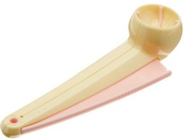 Zenker | Makronenformer Makronator 3 cm | Teigportionierer für Makronen & Plätzchen | aus Kunststoff | creme/rosa | perfekte Teigportionen für gleichmäßiges Backen Bild 6