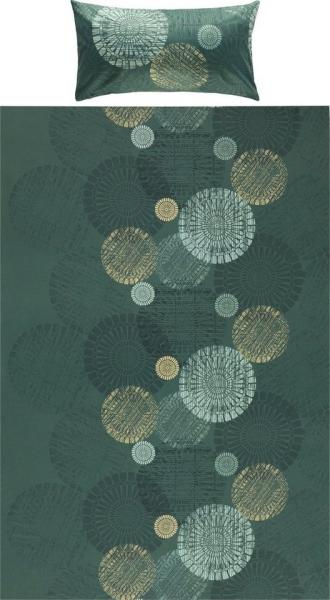 REDBEST Bettwäsche Bettwäsche, Renforcé, 3 teilig, Kreise