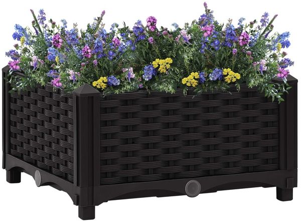vidaXL Hochbeet 40x40x23 cm Polypropylen 316526