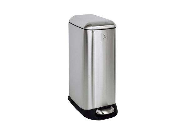SVITA Mülleimer TS20, Treteimer, Inneneimer, 20L, Edelstahl, Silber