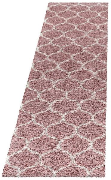 Villa Möbel Hochflor-Teppich Salaro, Rund, Höhe: 30 mm, Runder Teppich Wohnzimmer Skandinavisches Design Shaggy flauschig