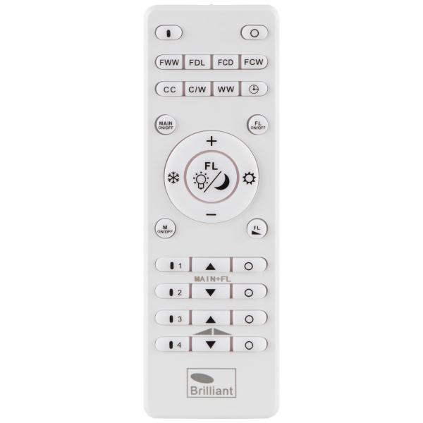 Brilliant Leuchten No. G99309-05 LED Deckenaufbau-Paneel Laurice 40x40cm 2700-6200K weiß DIM Bild 3