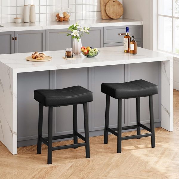 GarveeMore Barhocker Barstuhl 2er Set Bistrostuhl Küchenhocker