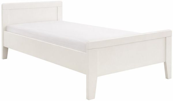 Seniorenbett 90x200 weiss Komfortbett - (3114)