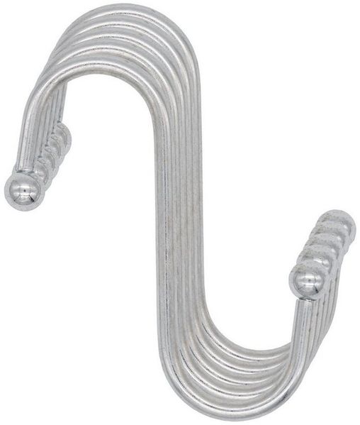 TSB Werk S-Haken Metallhaken S Haken Küchenhaken Fleischerhaken, (5-St), Gardrobenhaken, Groß, Klein, Metall