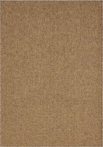 Teppich Modernes Jute-Design 80 x 300 cm Polyester Braun 88781221 [en. casa]