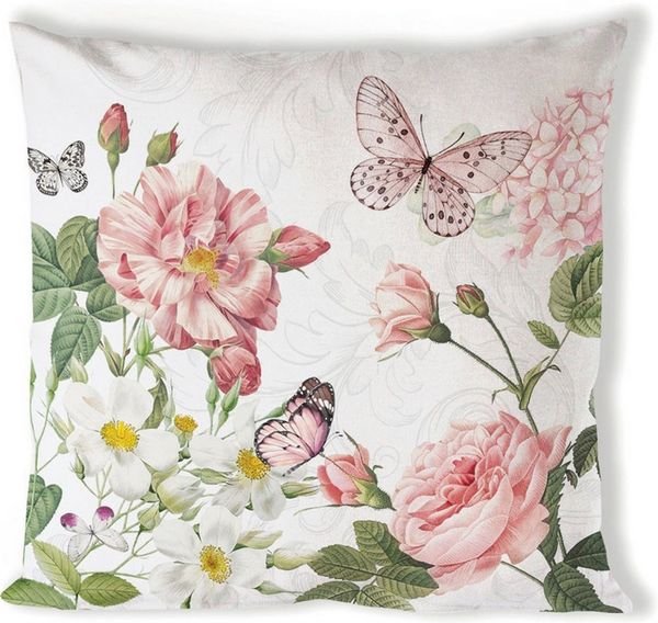 Ambiente® Dekokissen Amelia, Dekokissen Kissenbezüge ohne Füllung Baumwolle 40x40 cm