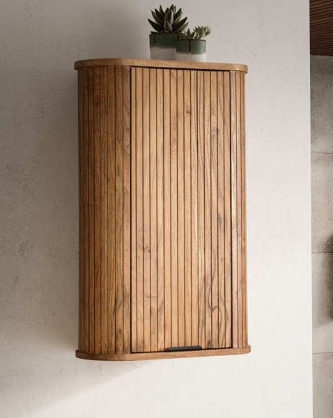 Badoberschrank 44x70cm 'Atlantic' Akazie massiv