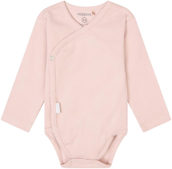 Noppies Narellan Babybody Langarm – Rose Smoke – G