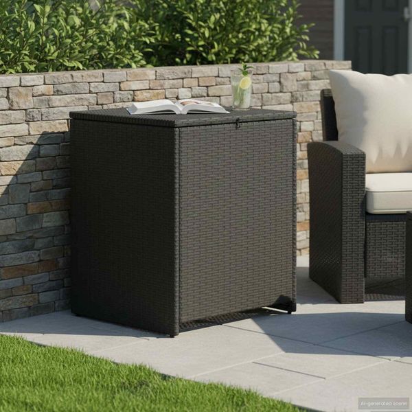 vidaXL Kissenbox 55 x 55 x 69 cm Stahl 42026739