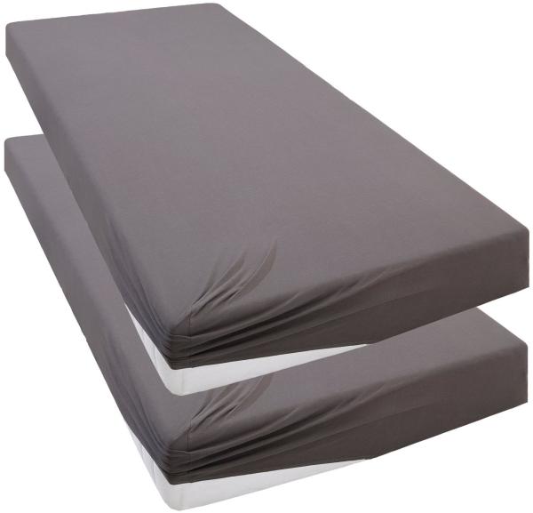 Terra Beds Premium Spannbettlaken - Bettlaken 140x200cm - 160x200cm 160g/m2-100% Hochwertiges Oeko-TEX Baumwoll Jersey Bettlaken – Erhältlich in 10 Farben