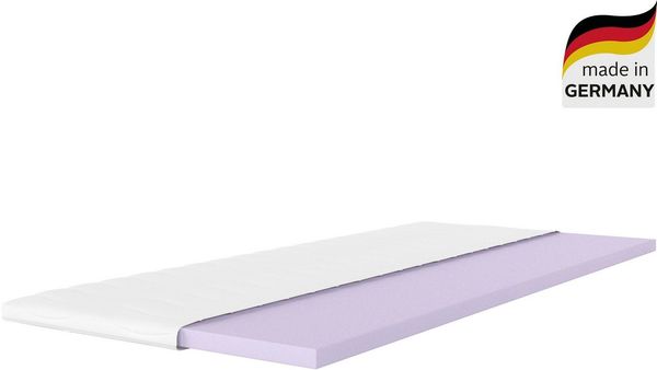 Älgdröm, Topper Tornby Topper 90x200 cm,180x200 cm, in 4 Härtegraden, 6 cm hoch, Kaltschaum, Matratze & Boxspringbett, Allergiker geeignet (Hausstauballergiker)