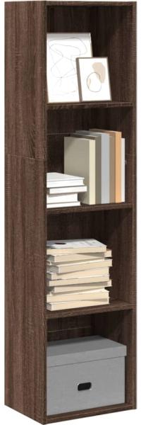 vidaXL Bücherregal Braun Eichen-Optik 40x30x152 cm Holzwerkstoff 857882