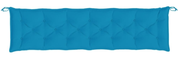 vidaXL Gartenbank-Auflage Hellblau 200x50x7 cm Oxford-Gewebe 361644 Bild 3