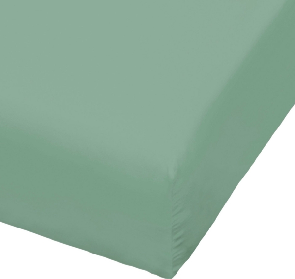 BIERBAUM Spannbettlaken Jersey, Jersey, Gummizug: rundum, (1 Stück), 95 % Baumwolle und 5 % Elasthan für optimale Weichheit und Dehnbarkeit