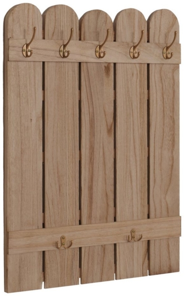 MCW Garderobenpaneel MCW-N95, 7 Haken, Einfache Montage (Haken montieren)