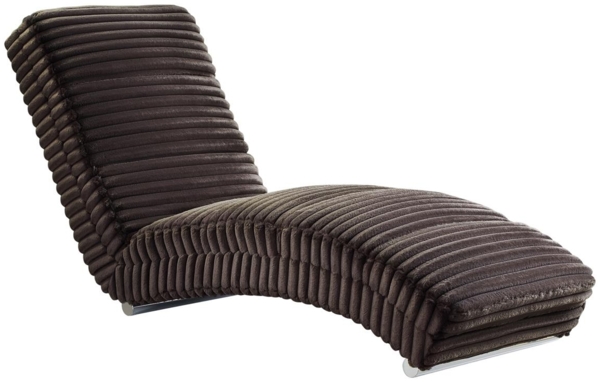 Chaiselongue in Schwarz