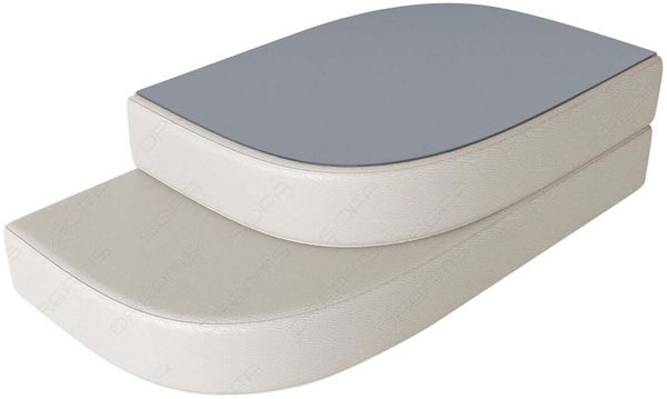 Couchtisch Bari aus Leder – Eleganz & Stil - Kunstleder - Beige