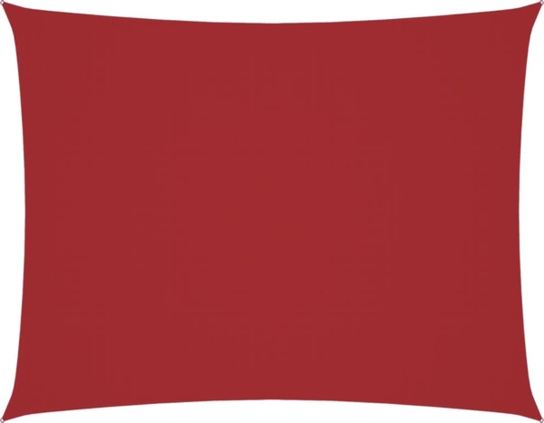 vidaXL Sonnensegel Oxford-Gewebe Rechteckig 2,5x3,5 m Rot 135646