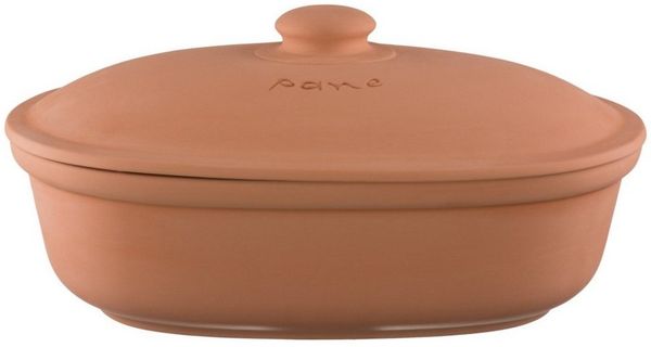 Römertopf Brottopf oval thermo