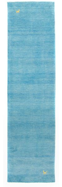 Gabbeh Teppich - Indus »Asteria« 300 x 80 cm - blau - läufer