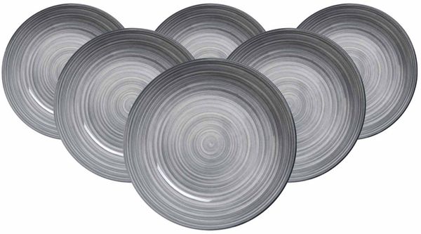 Ritzenhoff & Breker Sendai Suppenteller ø 20 cm 6er Set Wirbel