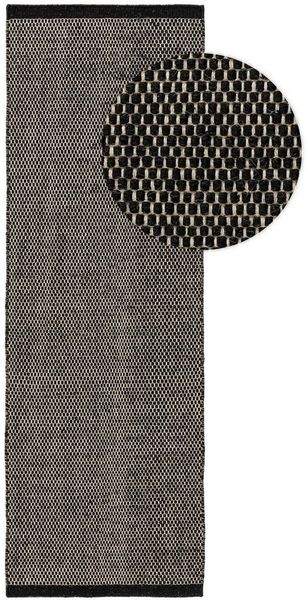benuta Wollteppich Rocco, rechteckig, Höhe: 5 mm, Kunstfaser, Berber, Ethno-Style, Wohnzimmer