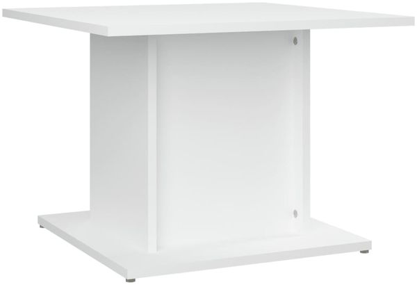 Couchtisch, Sofatisch Weiß 55,5x55,5x40 cm Holzwerkstoff