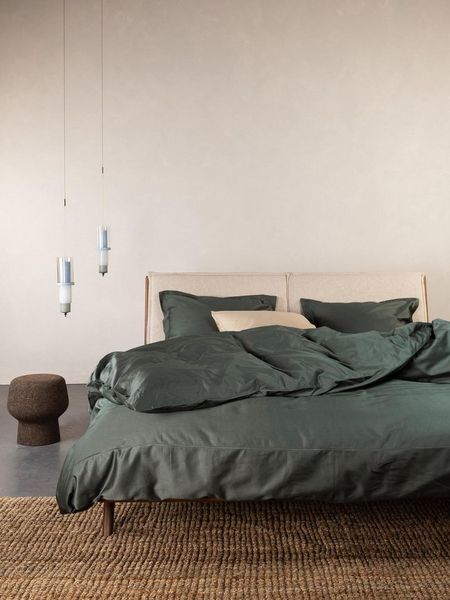 Essenza Bettwäsche Aziza, Ägyptischer Baumwollsatin, 2 teilig, unifarben