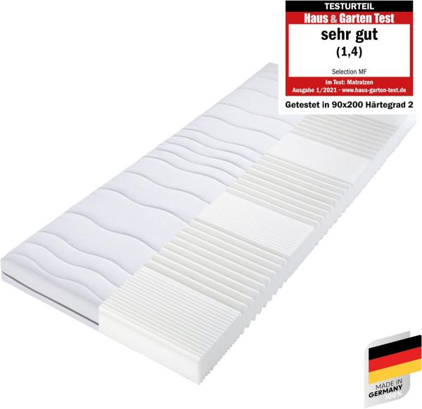 7-Zonen Matratze "Selection": Unser Preishit, Made in Germany 160x200 H3