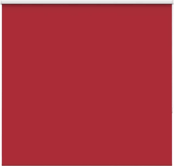vidaXL Verdunkelungsrollo Rot 155x130cm Stoffbreite 151,6cm Polyester 4011763