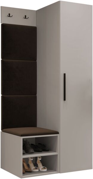 Garderoben-Set Mapreni III (Farbe: Cashmere, Manila 04)