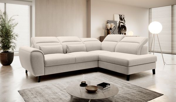 Wohnideebilder Noble Beige Ecksofas & Eckcouches CO-NOB-RT-22IN
