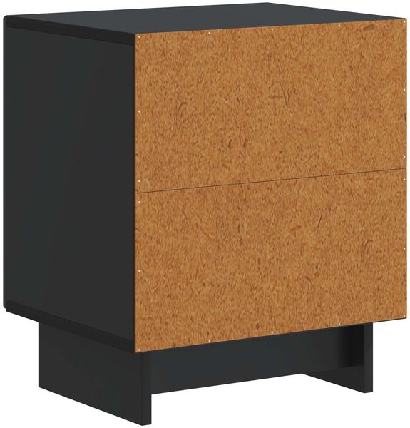 vidaXL Nachttisch Schwarz 43 x 34,5 x 50 cm Holzwerkstoff 893877 Bild 6