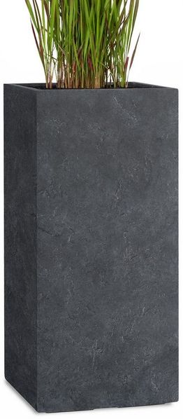 Pflanzwerk® Pflanzkübel TOWER Premium Blumenkübel Pflanzsäule Fiberglas mit Lotus-Effekt