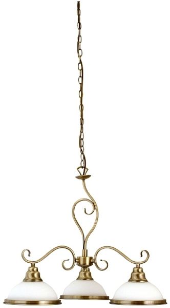 Rabalux Elisett Pendelleuchte 3x E27 bronze, weiß