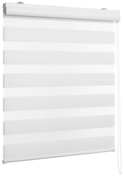 Doppelrollo Doppelrollo mit Kassette Matt Weiss Duorollo Rollo Rolljalousie, ventanara