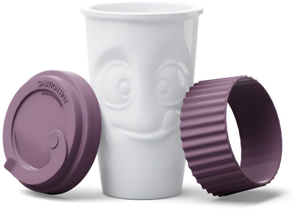 FiftyEight Products To Go Becher Lecker Weinbeere