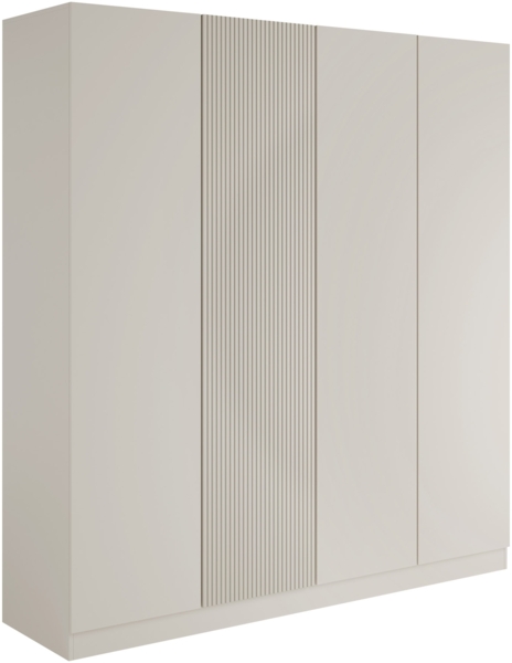 Kleiderschrank Cowilo 4D (Farbe: Cashmere)