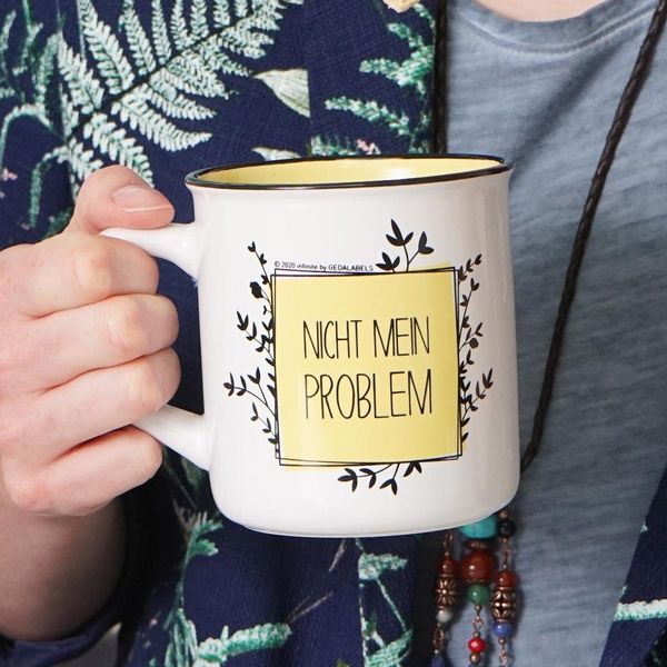INFINITE by GEDA LABELS Tasse Nicht mein Problem