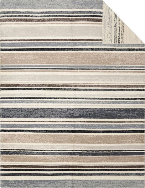 Wohndecke Kumba, IBENA, in neutralen Farbtönen