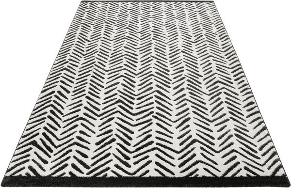 Esprit Teppich Congo, rechteckig, Höhe: 13 mm, modernes Design, Kurzflor, Schlafzimmer, Wohnzimmer
