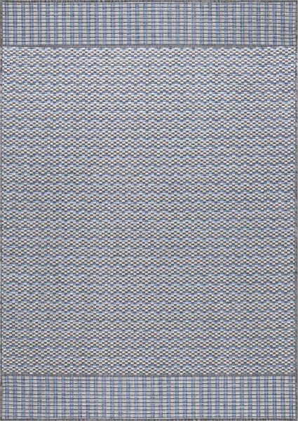 Outdoor Teppich Stefano rechteckig - 120x170 cm - Grau