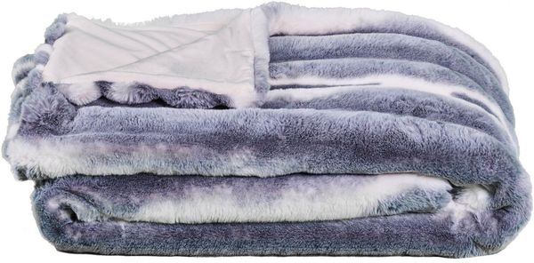Felldecke Star Home Wohndecke Chinchilla Webpelz Fell 150x200