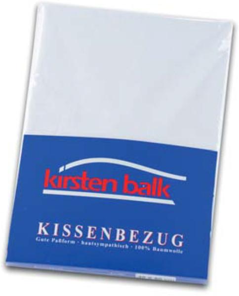 Kirsten Balk Kissenbezug für Keilkissen Farbe 00 weiss