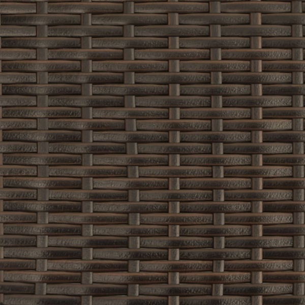 vidaXL Gartensofa 2-Sitzer mit Hockern Braun Poly Rattan 365792 Bild 4