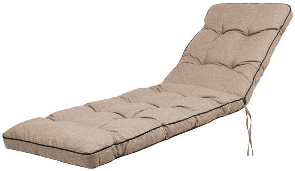 Hobbygarden Liegenauflage Polsterauflage HUGO 200 x 55 x 8 cm, Gesteppte Polsterauflage für Gartenliege & Sonnenliege