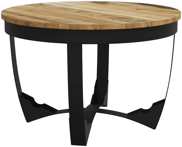 Couchtisch, Sofatisch Raues Massivholz Mango 60x40 cm